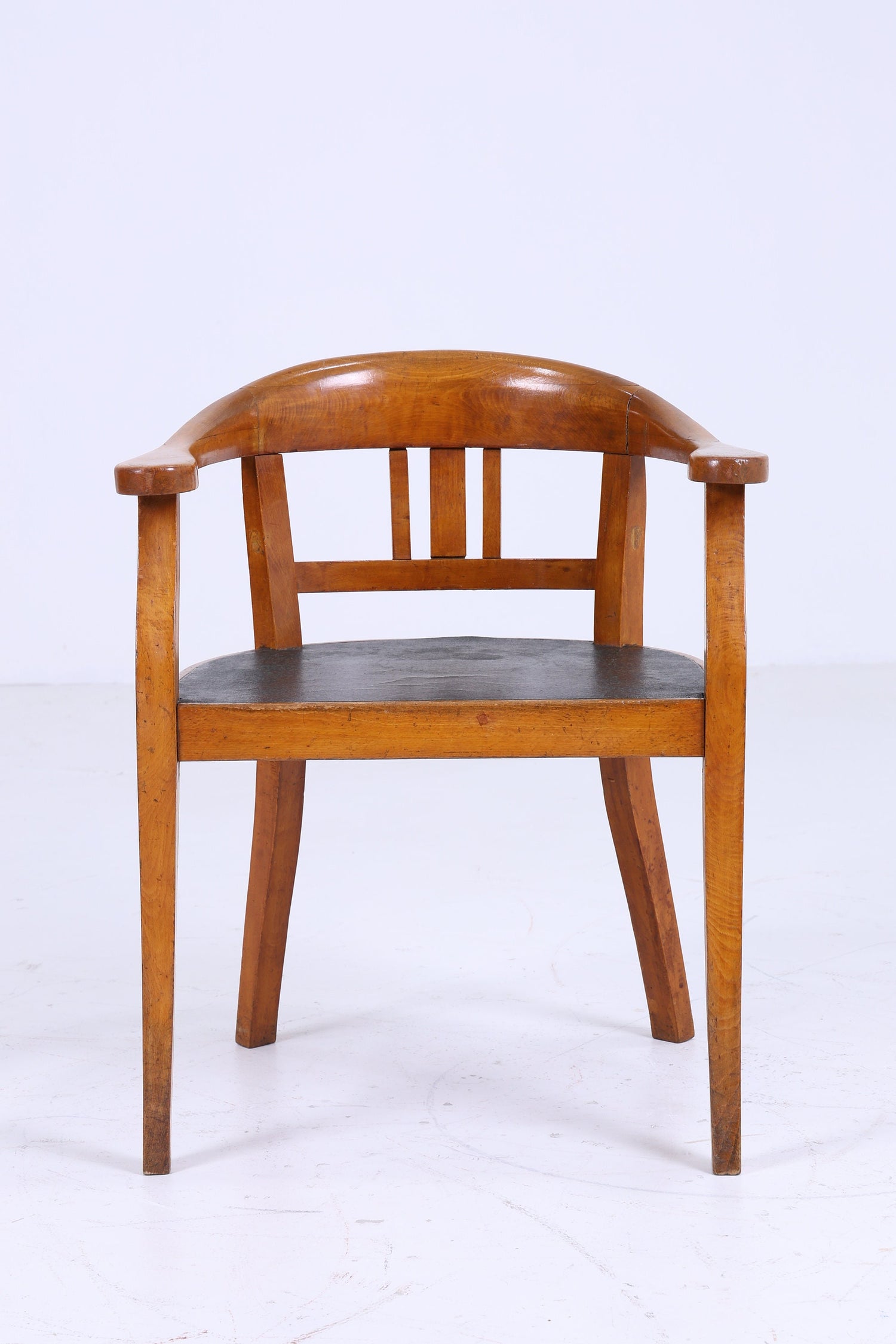 Jugendstil Stuhl | Antiker Holzstuhl | 1920er-1930er Jahre Mid-Century Möbel Vintage Biedermeier