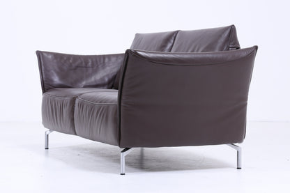 Koinor Designer Sofa - Leder Couch Koinor Vanda E 2 - 2,5 Sitzer Dunkel Braun