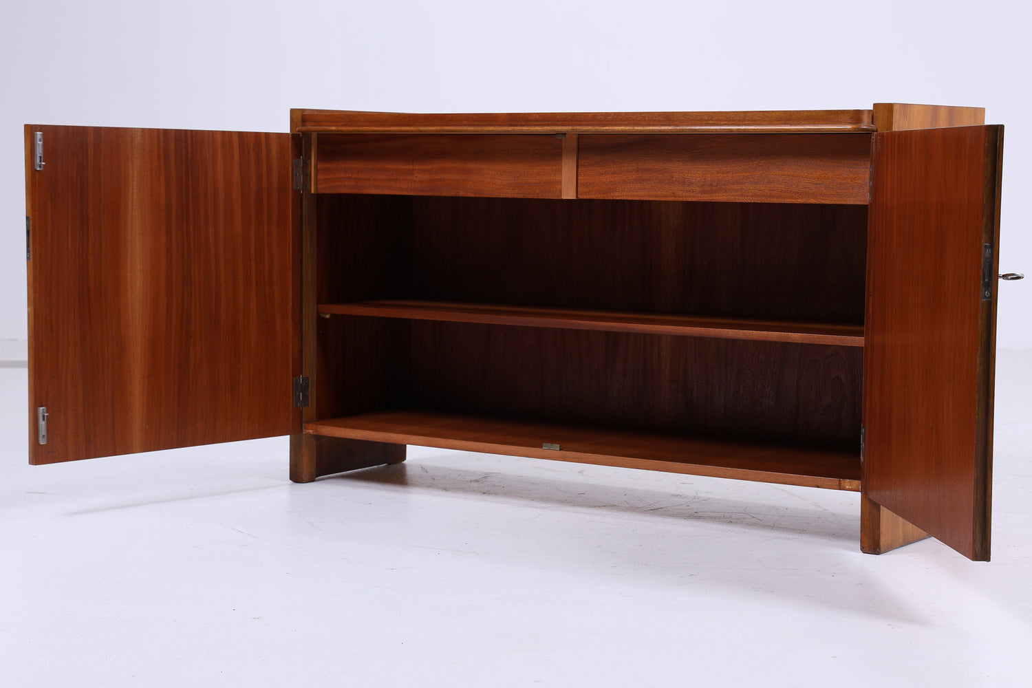 Hellerau Kommode 60er Jahre | Mid Century Schrank 617 | A  Flur Vintage Aufbewahrung Retro 70er Nussbaum Holz Aufbewahrung