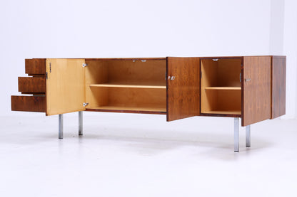 Palisander Sideboard 60er Jahre | Mid Century Vintage Schubladen Schrank Retro Holz Aufbewahrung