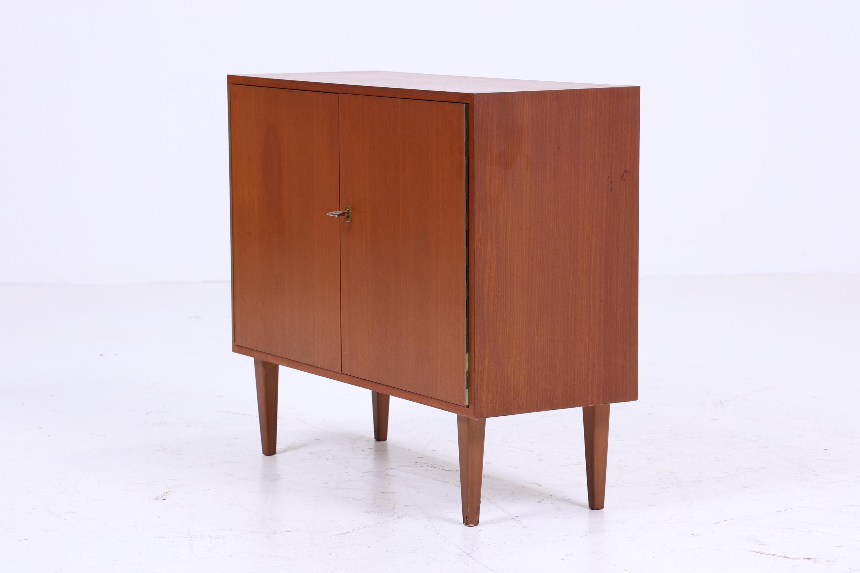 Vintage Kommode 60er | Mid Century Schrank Vintage Flur Aufbewahrung Retro Holz