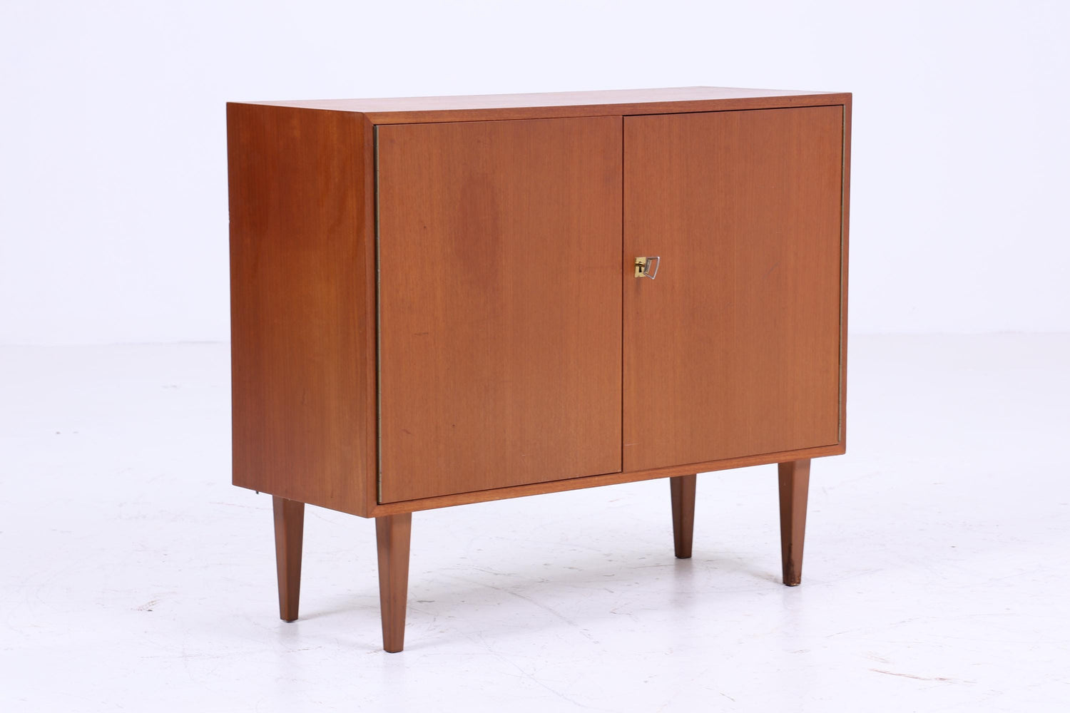 Vintage Kommode 60er | Mid Century Schrank Vintage Flur Aufbewahrung Retro Holz