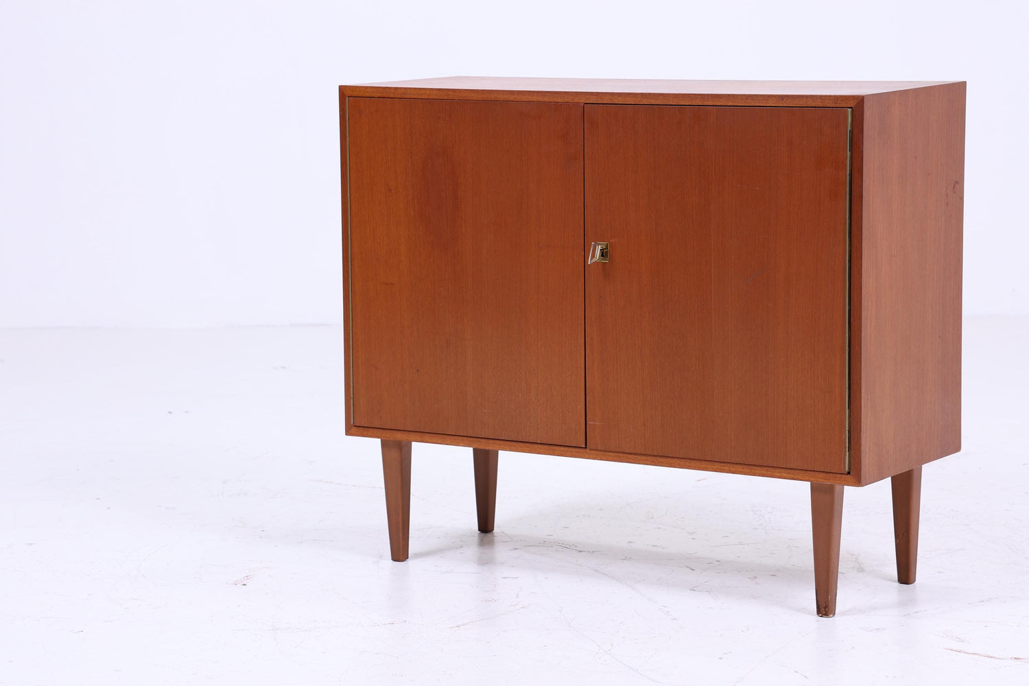 Vintage Kommode 60er | Mid Century Schrank Vintage Flur Aufbewahrung Retro Holz