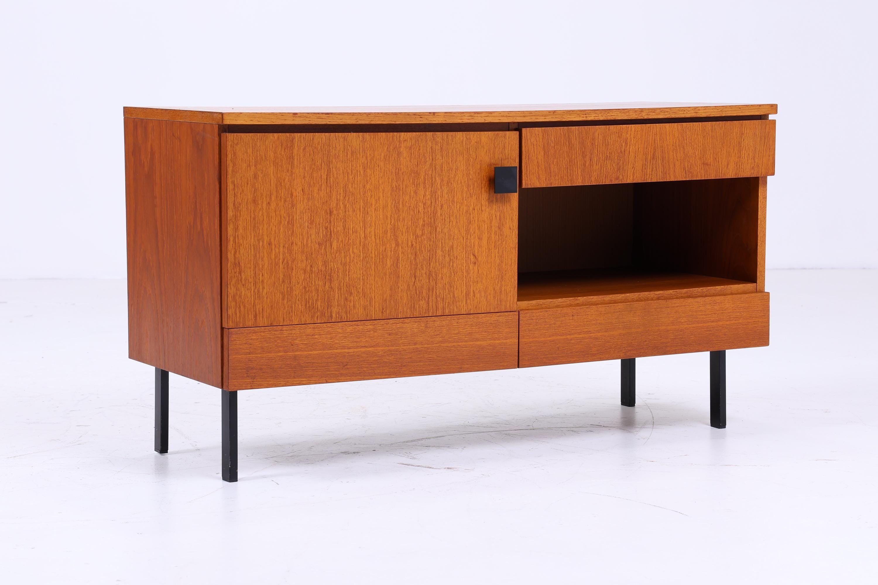 Musterring Vintage Kommode | Mid Century Lowboard 60er Jahre Retro Teak Holz Aufbewahrung