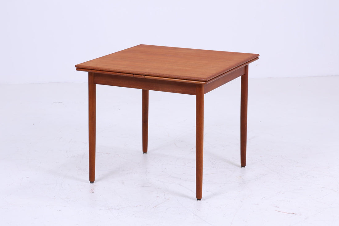 Vintage Teak Küchentisch | Mid Century Esstisch Ausziehbarer Tisch 60er