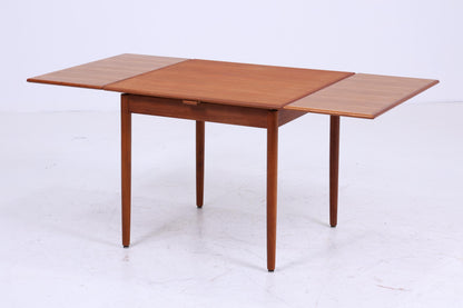 Vintage Teak Küchentisch | Mid Century Esstisch Ausziehbarer Tisch 60er