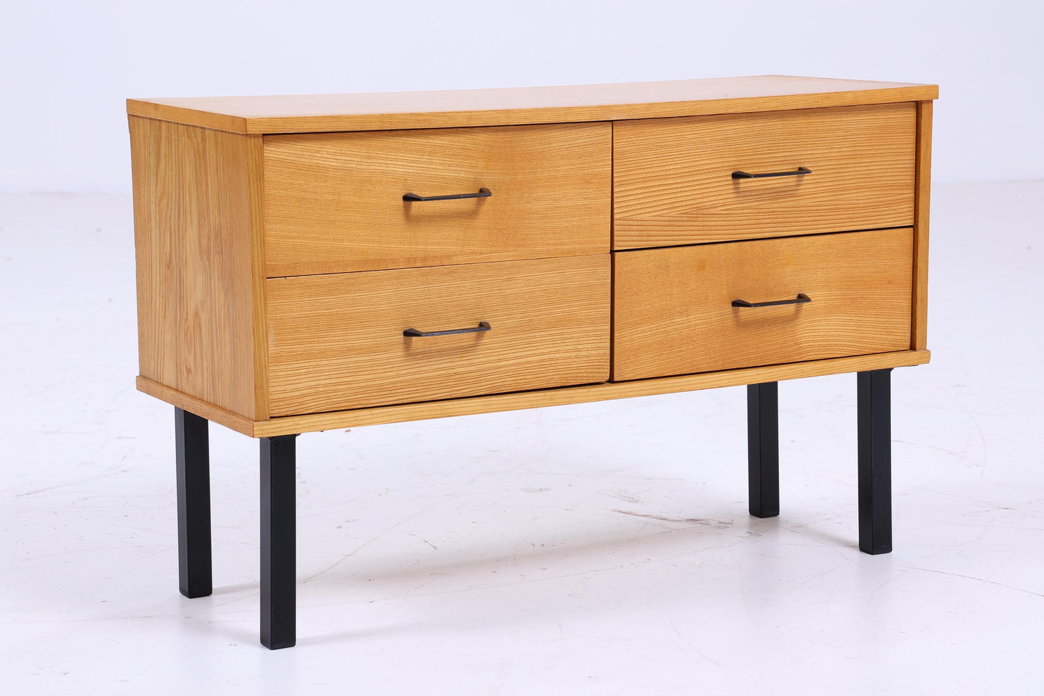 Kleine Vintage Kommode 60er Jahre  | Mid Century Schubladen Kommode Retro 70er Holz