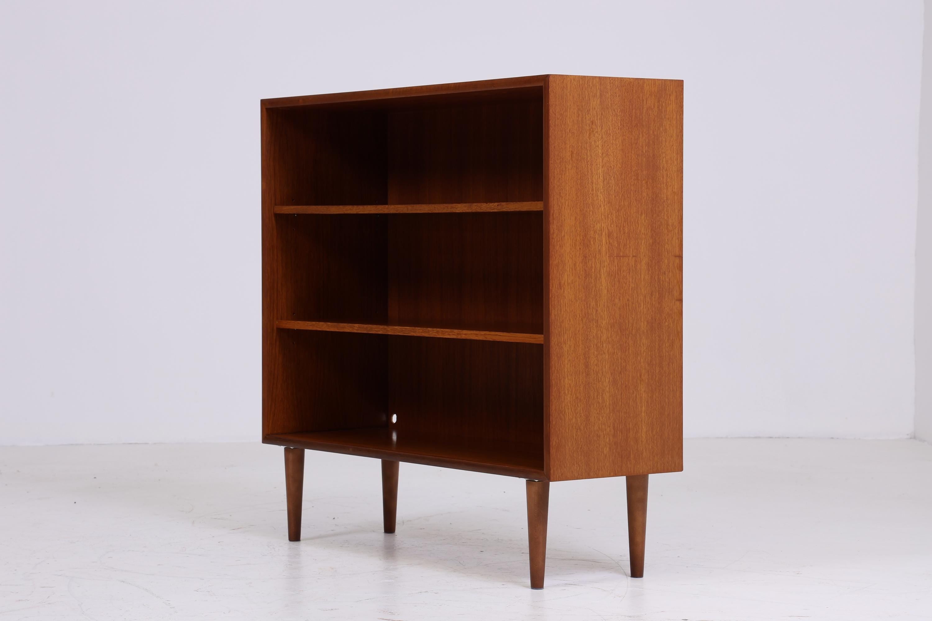 Offene Vintage WK Teak Kommode | Mid Century Schrank 60er | Vintage Flur Aufbewahrung Retro Holz