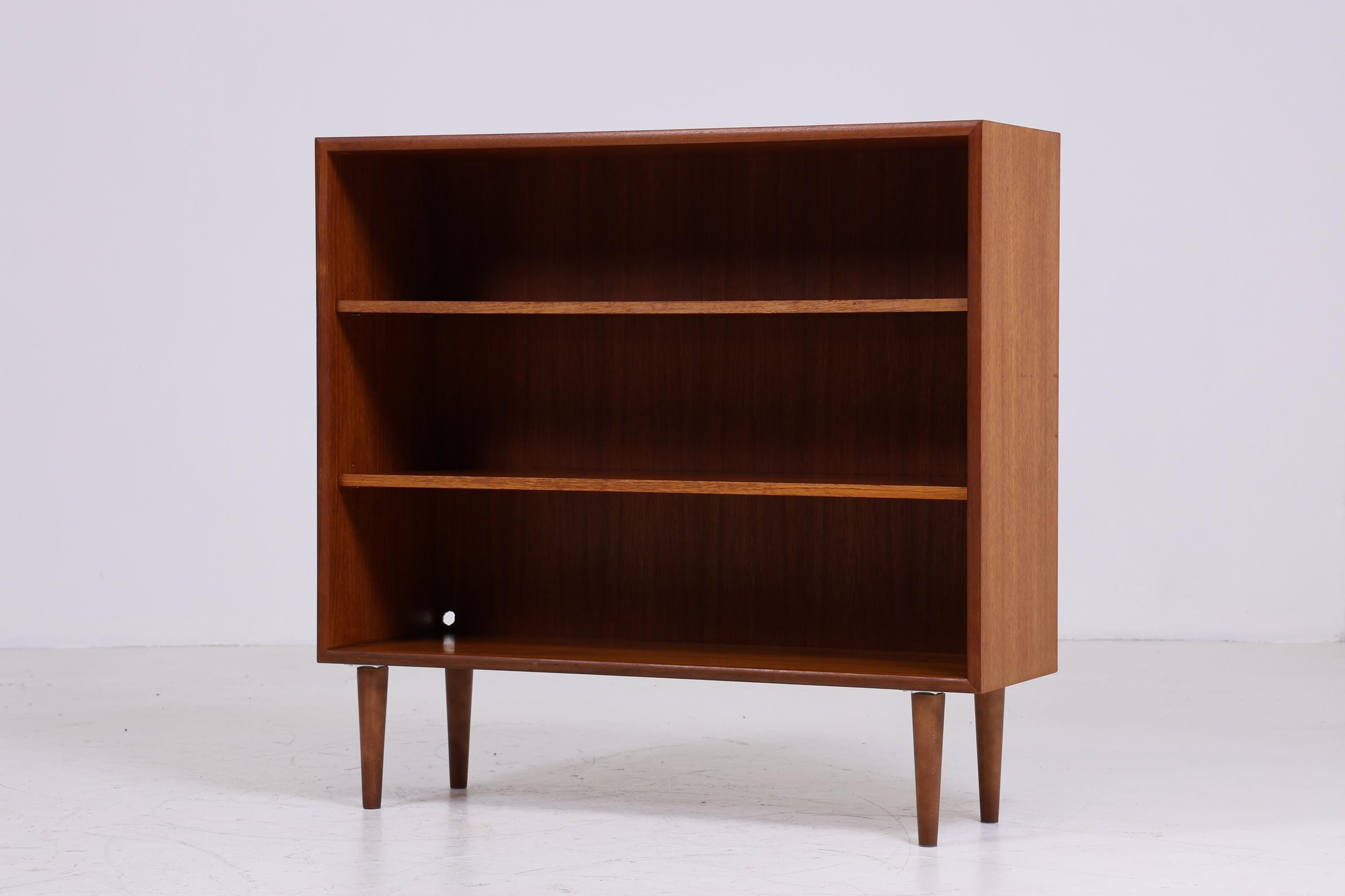 Offene Vintage WK Teak Kommode | Mid Century Schrank 60er | Vintage Flur Aufbewahrung Retro Holz