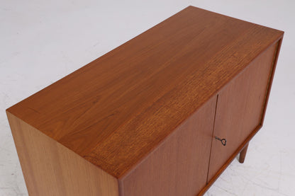 WK Teak Kommode | Mid Century Schrank  | Vintage Kommode Retro Schuhschrank Flur Holz