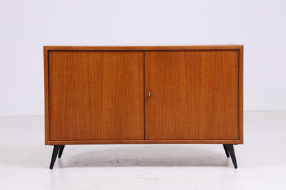 Vintage WK Teak Kommode | Mid Century Schrank  | Vintage Kommode Retro Schuhschrank Flur Holz