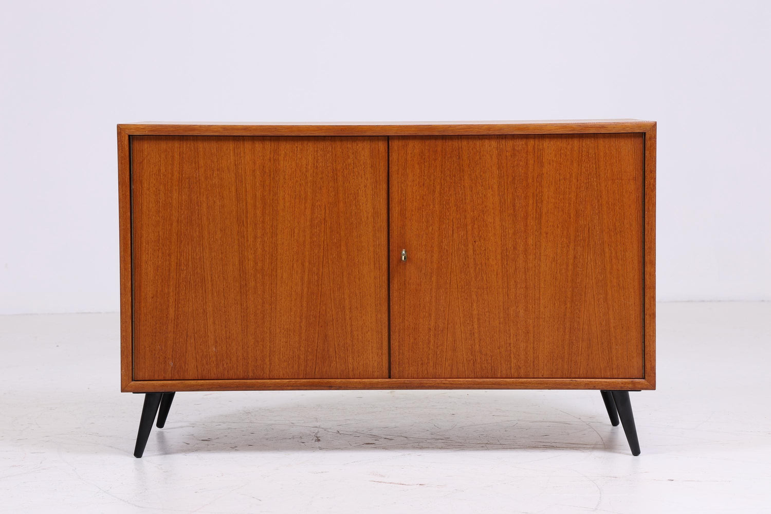 Vintage WK Teak Kommode | Mid Century Schrank  | Vintage Kommode Retro Schuhschrank Flur Holz