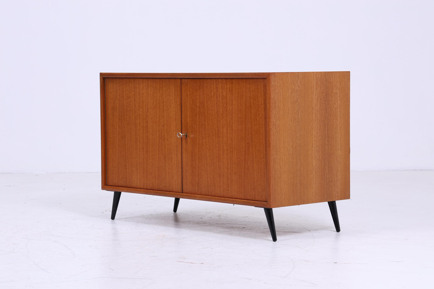 Vintage WK Teak Kommode | Mid Century Schrank  | Vintage Kommode Retro Schuhschrank Flur Holz