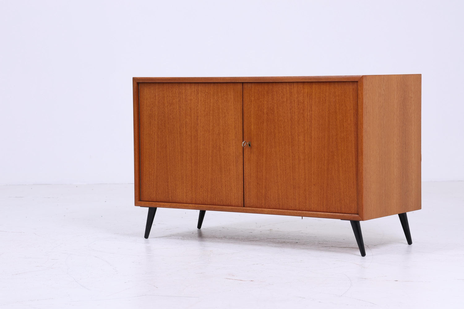 Vintage WK Teak Kommode | Mid Century Schrank  | Vintage Kommode Retro Schuhschrank Flur Holz