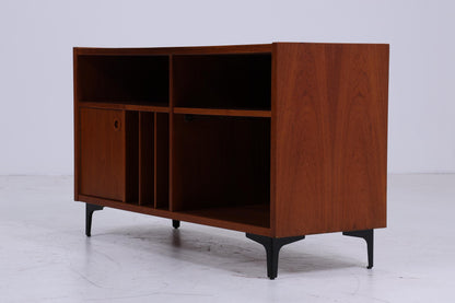 Teak Media / Phono Sideboard 60er Jahre | Mid Century Regal | Vintage Kommode Retro Holz