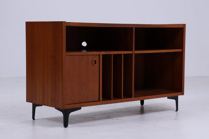 Teak Media / Phono Sideboard 60er Jahre | Mid Century Regal | Vintage Kommode Retro Holz