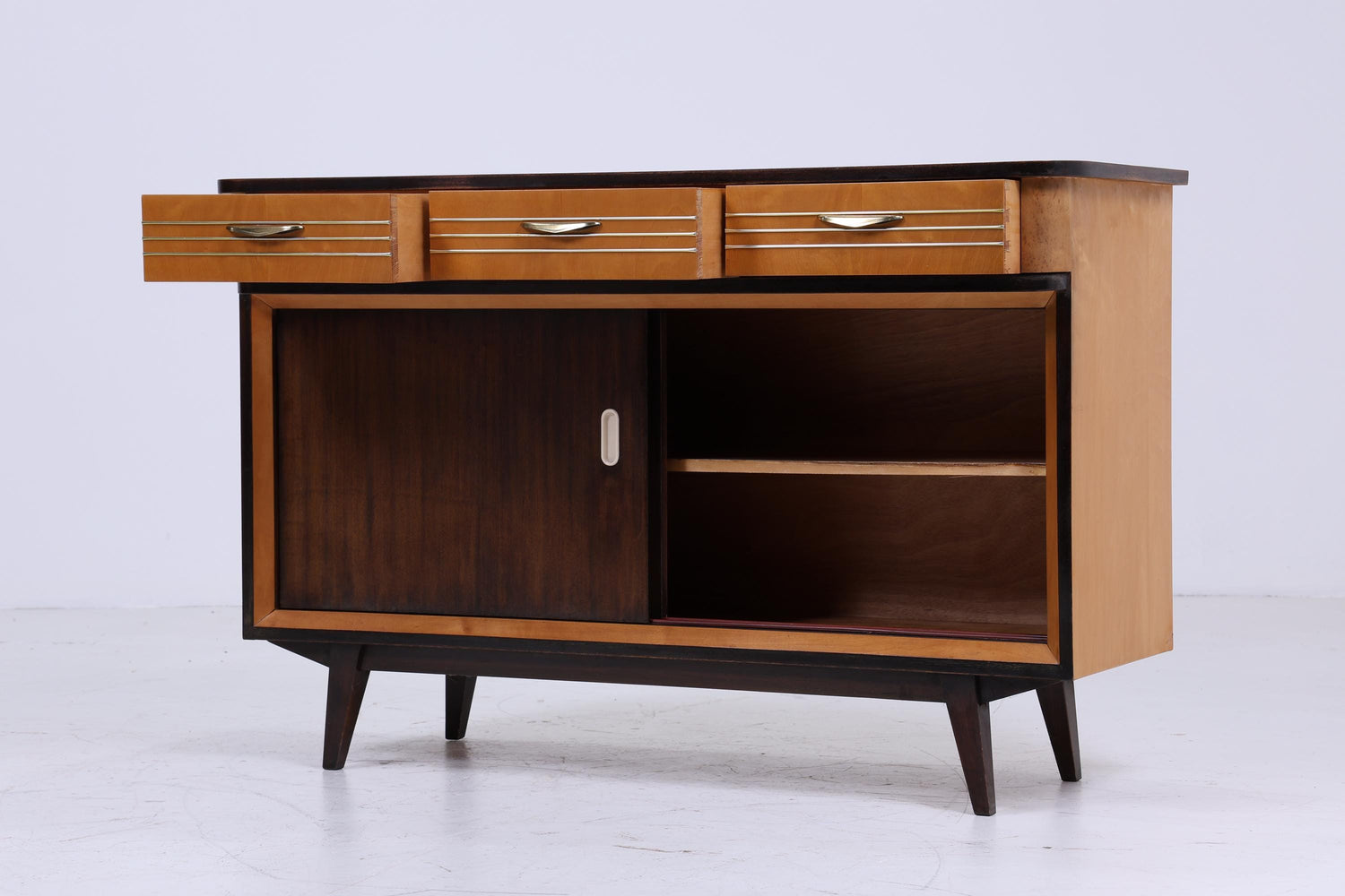 Vintage Kommode aus den 60er Jahre | Mid Century Sideboard Schubladen Schrank Retro Aufbewahrung