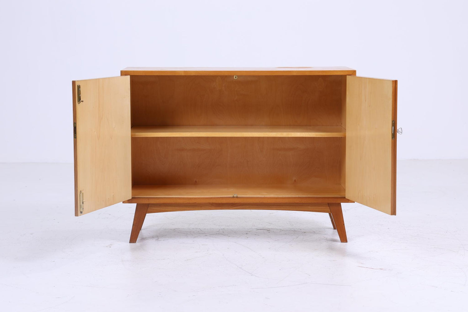 Klassische Vintage Kommode 60er | Mid Century Schrank | Retro Holz Aufbewahrung