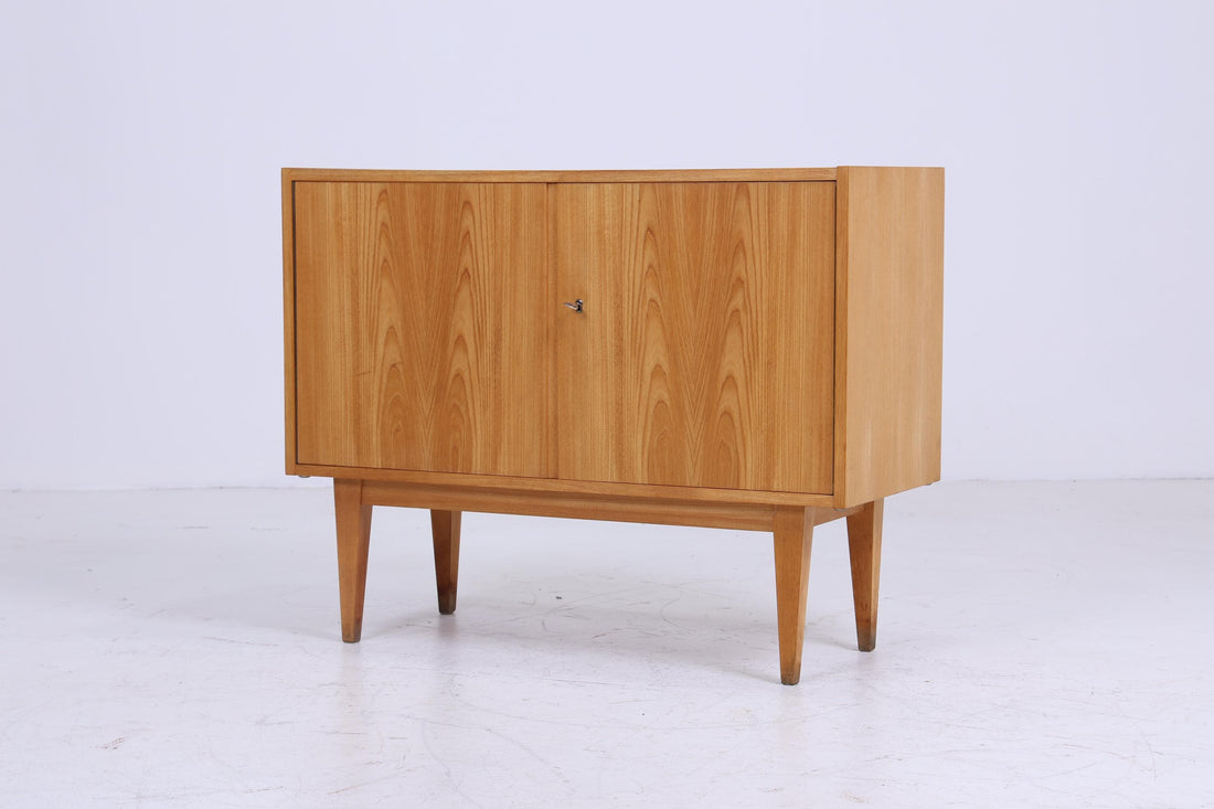 Hellerau 602 | A Kommode 60er Jahre | Mid Century Flur Schrank Vintage Aufbewahrung Retro 70er Senesche Holz Franz Ehrlich