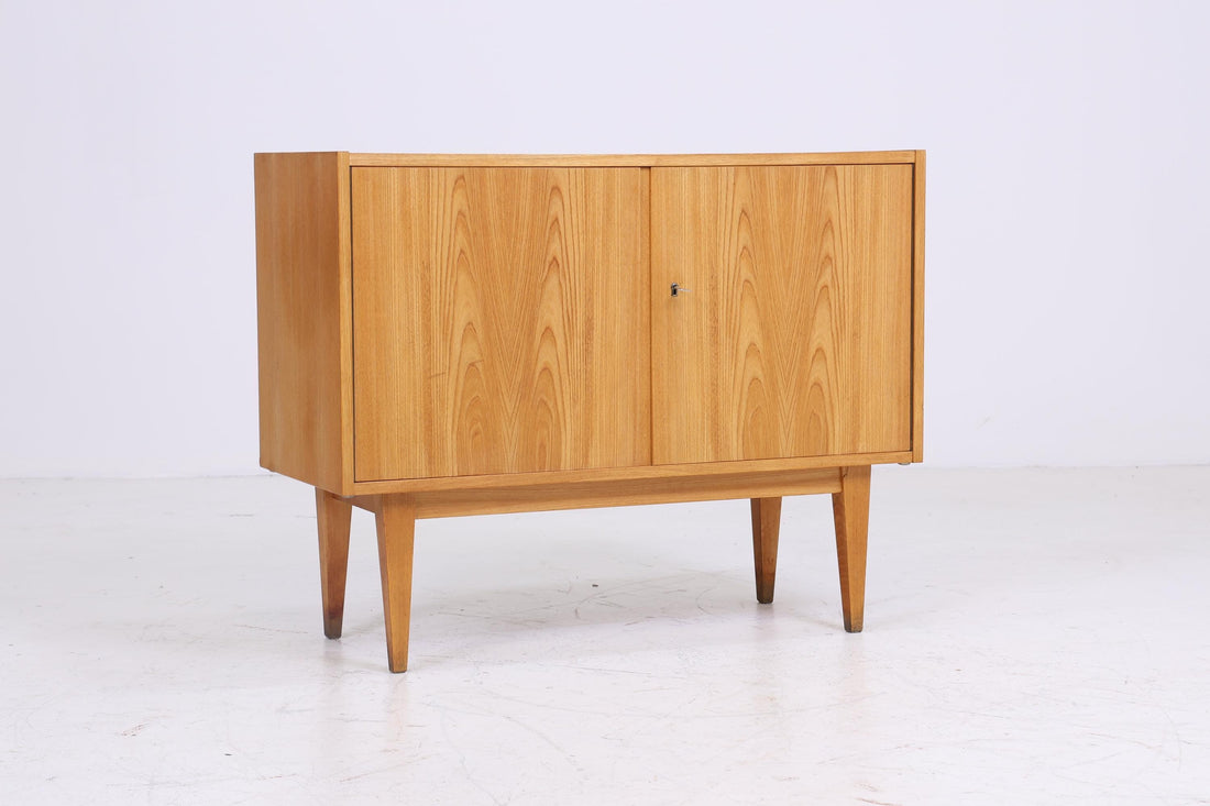 Hellerau 602 | A Kommode 60er Jahre | Mid Century Flur Schrank Vintage Aufbewahrung Retro 70er Senesche Holz Franz Ehrlich