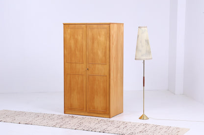 Schmaler WKS Kleiderschrank | Mid Century Wäscheschrank | 60er Jahre Vintage Schrank