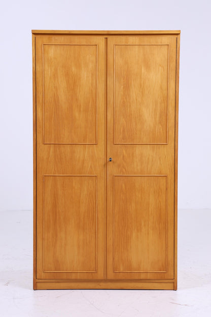 Schmaler WKS Kleiderschrank | Mid Century Wäscheschrank | 60er Jahre Vintage Schrank