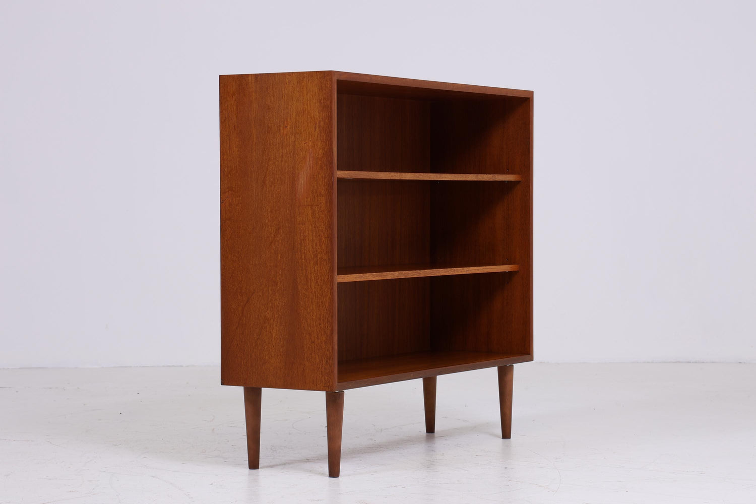 Offene Vintage WK Teak Kommode | Mid Century Schrank 60er | Vintage Flur Aufbewahrung Retro Holz