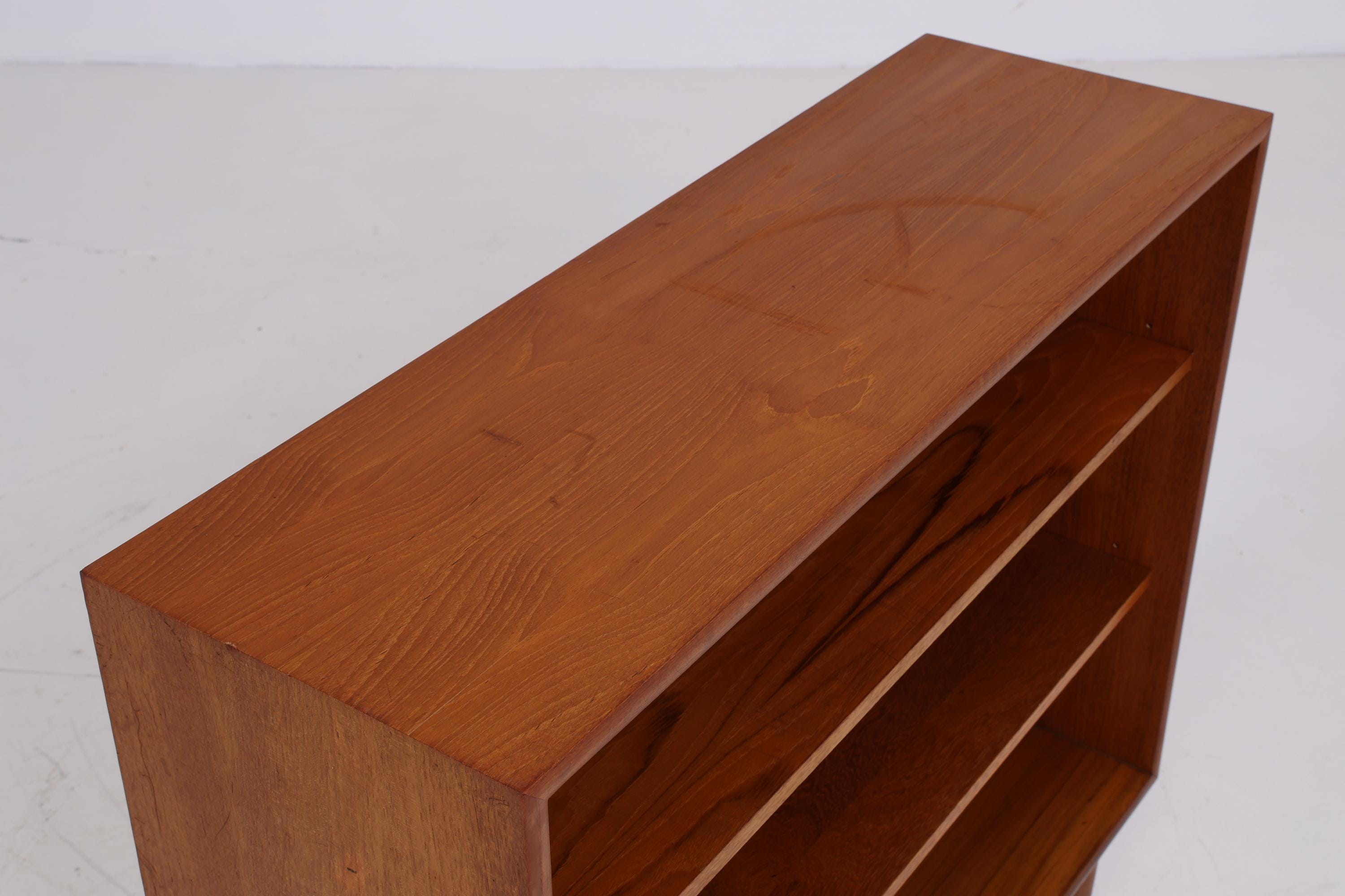 Offene Vintage WK Teak Kommode | Mid Century Schrank 60er | Vintage Flur Aufbewahrung Retro Holz