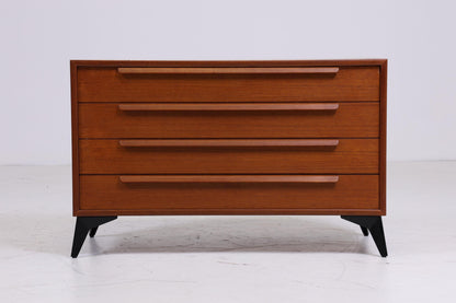 Vintage Teak Schubladen Kommode 60er | Mid Century WK Schrank | Vintage Flur Aufbewahrung Retro Holz