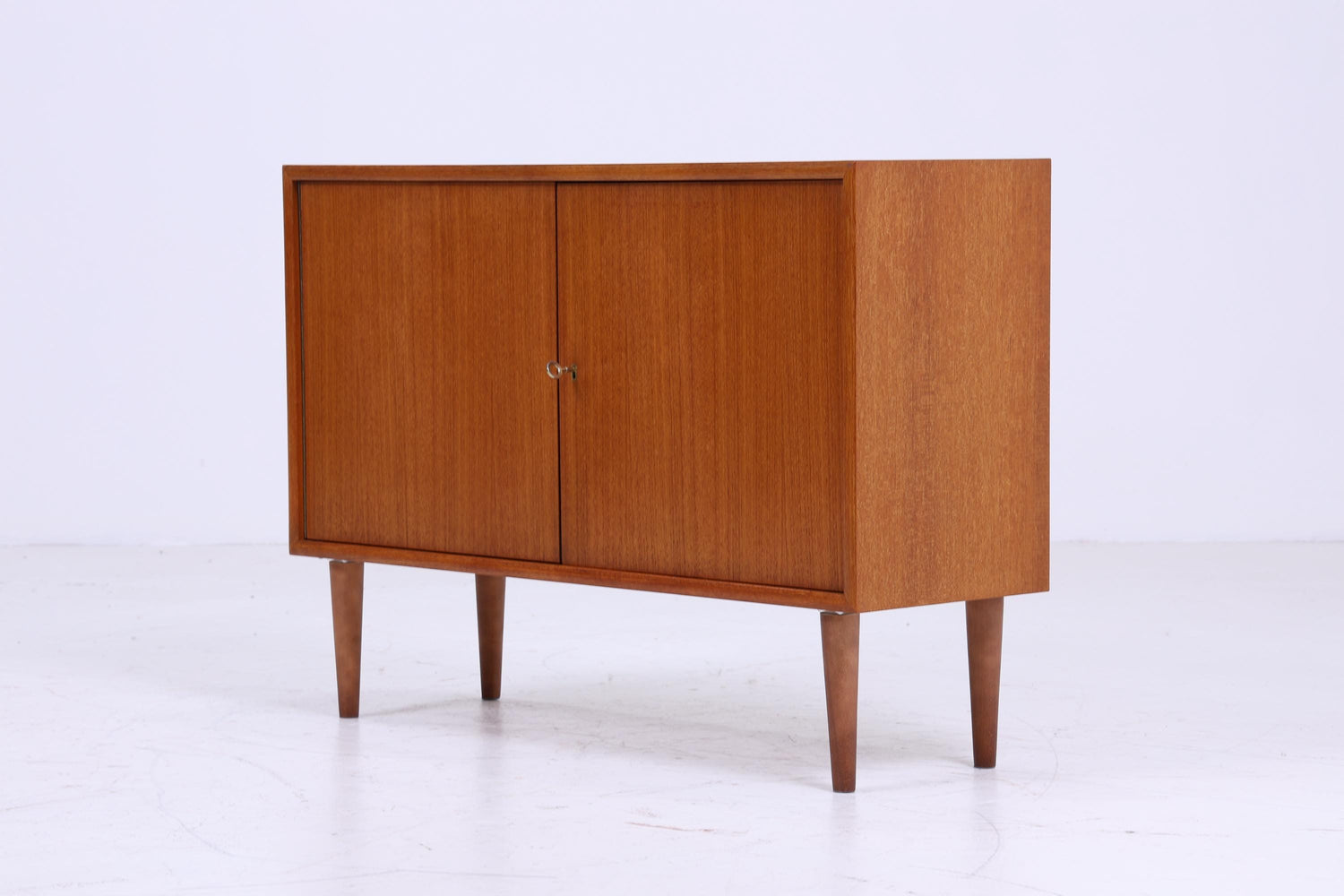 Schmale WK Teak Kommode | Mid Century Schrank  | Vintage Kommode Retro 60er Flur Holz