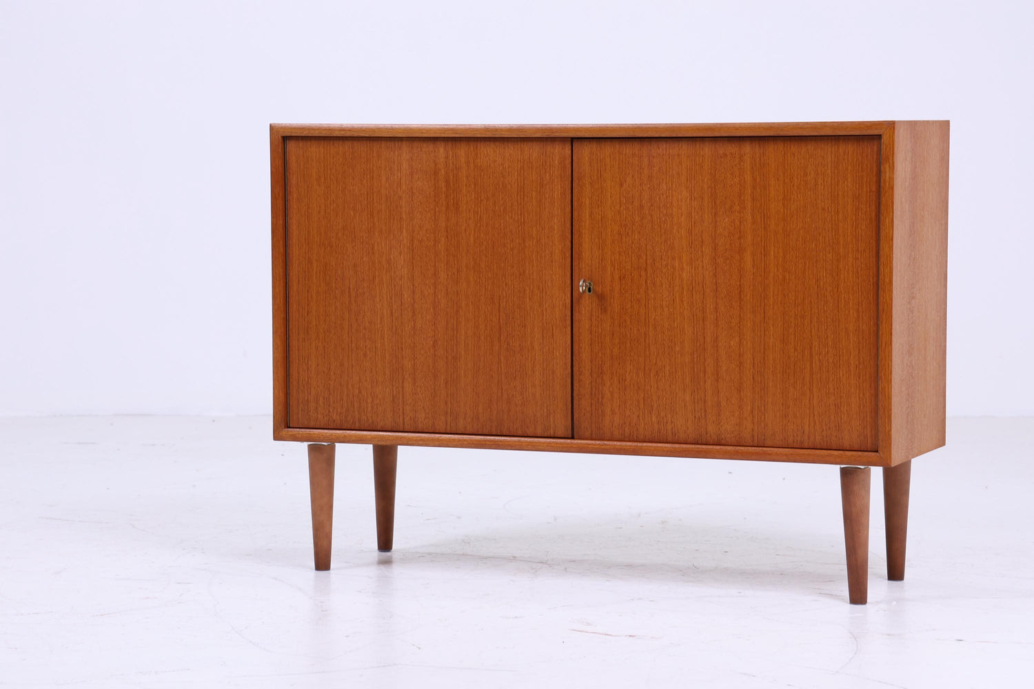 Schmale WK Teak Kommode | Mid Century Schrank  | Vintage Kommode Retro 60er Flur Holz