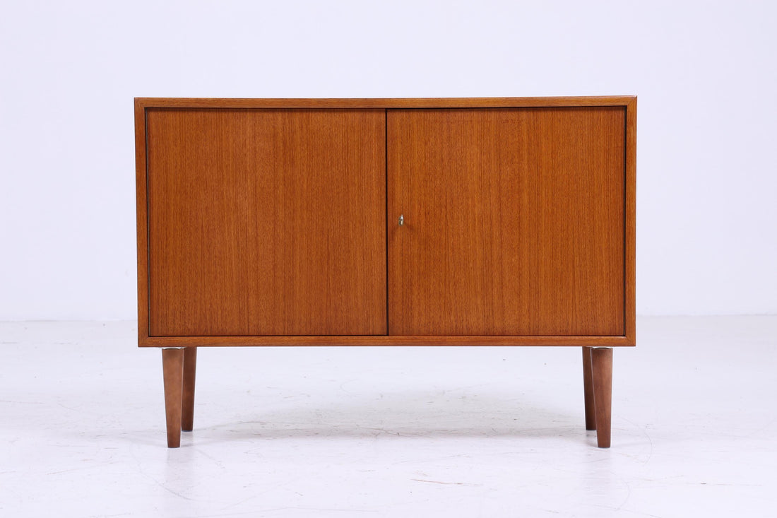 Schmale WK Teak Kommode | Mid Century Schrank  | Vintage Kommode Retro 60er Flur Holz