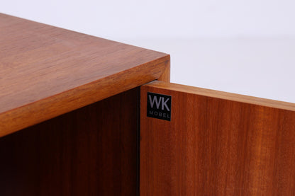 Schmale WK Teak Kommode | Mid Century Schrank  | Vintage Kommode Retro 60er Flur Holz