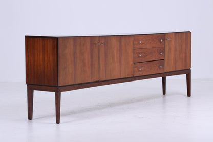 Palisander Palette Sideboard 60er Jahre | Mid Century Vintage Schubladen Schrank Retro Holz Aufbewahrung