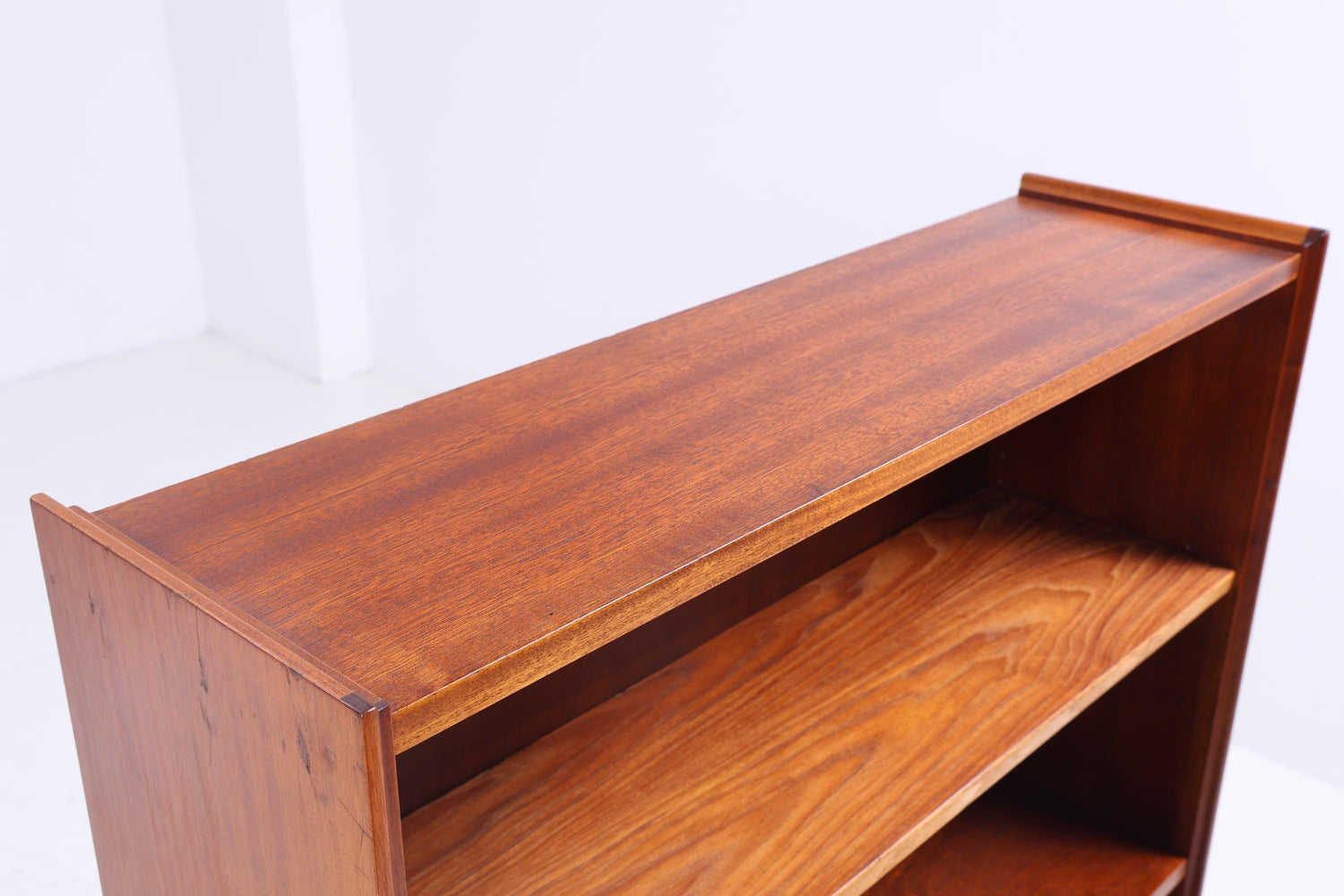 Vintage Regal 60er Jahre | Mid Century Mahagoni Bücherregal Schreibtisch Sekretär Retro Holz Aufbewahrung