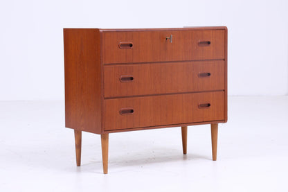 Wundervolle Teak Mid Century Kommode | Vintage Schubladen Schrank Holz Aufbewahrung