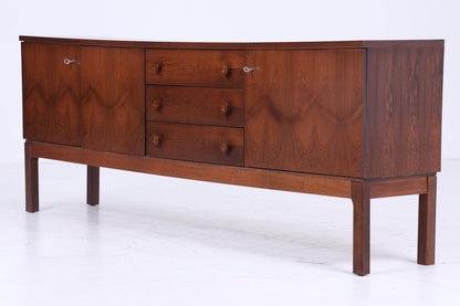 Palette Palisander Sideboard 60er Jahre | Mid Century Vintage Schubladen Schrank Retro Holz Aufbewahrung