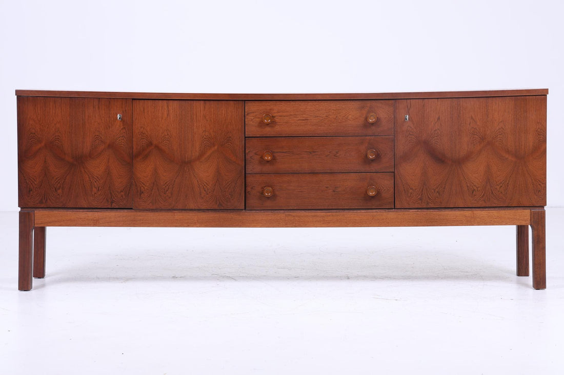 Palette Palisander Sideboard 60er Jahre | Mid Century Vintage Schubladen Schrank Retro Holz Aufbewahrung