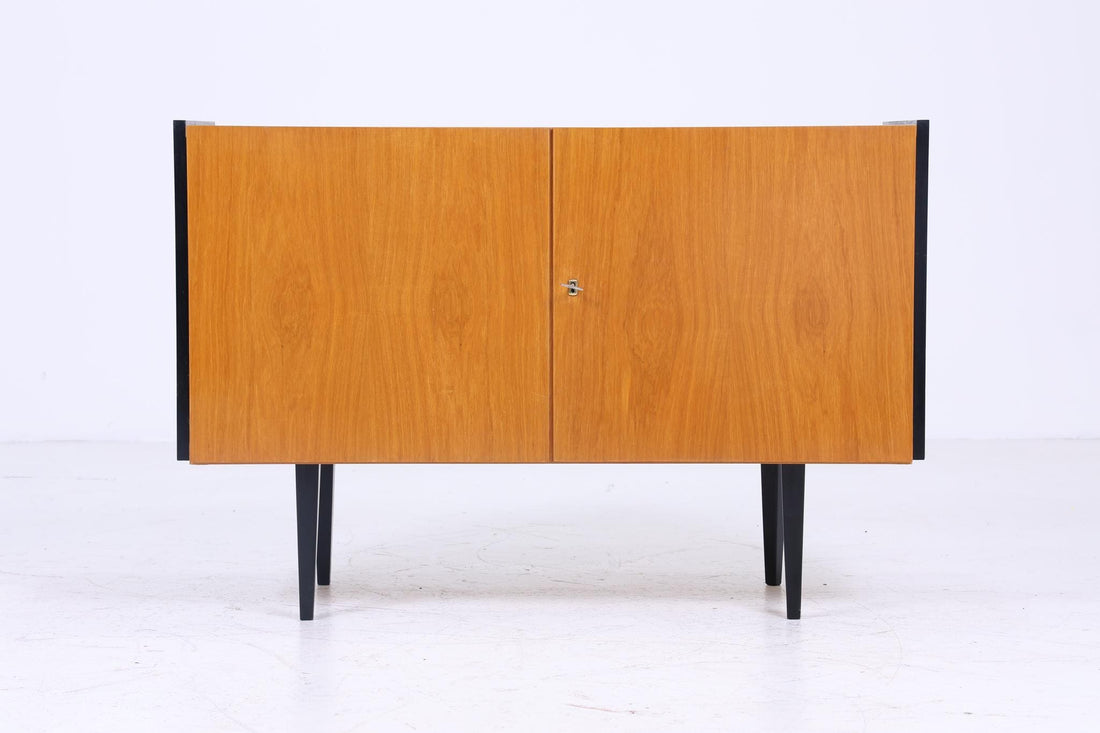 Wunderschöne Vintage Kommode 60er | Mid Century Schrank | Kleines Sideboard Retro Holz Aufbewahrung 2/2