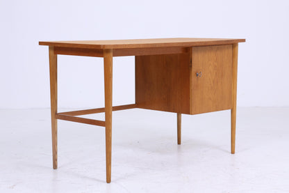 Wunderschöner Vintage Schreibtisch 60er Jahre | Mid Century Schultisch Arbeitstisch Bürotisch Schubladen Tisch Retro Holz