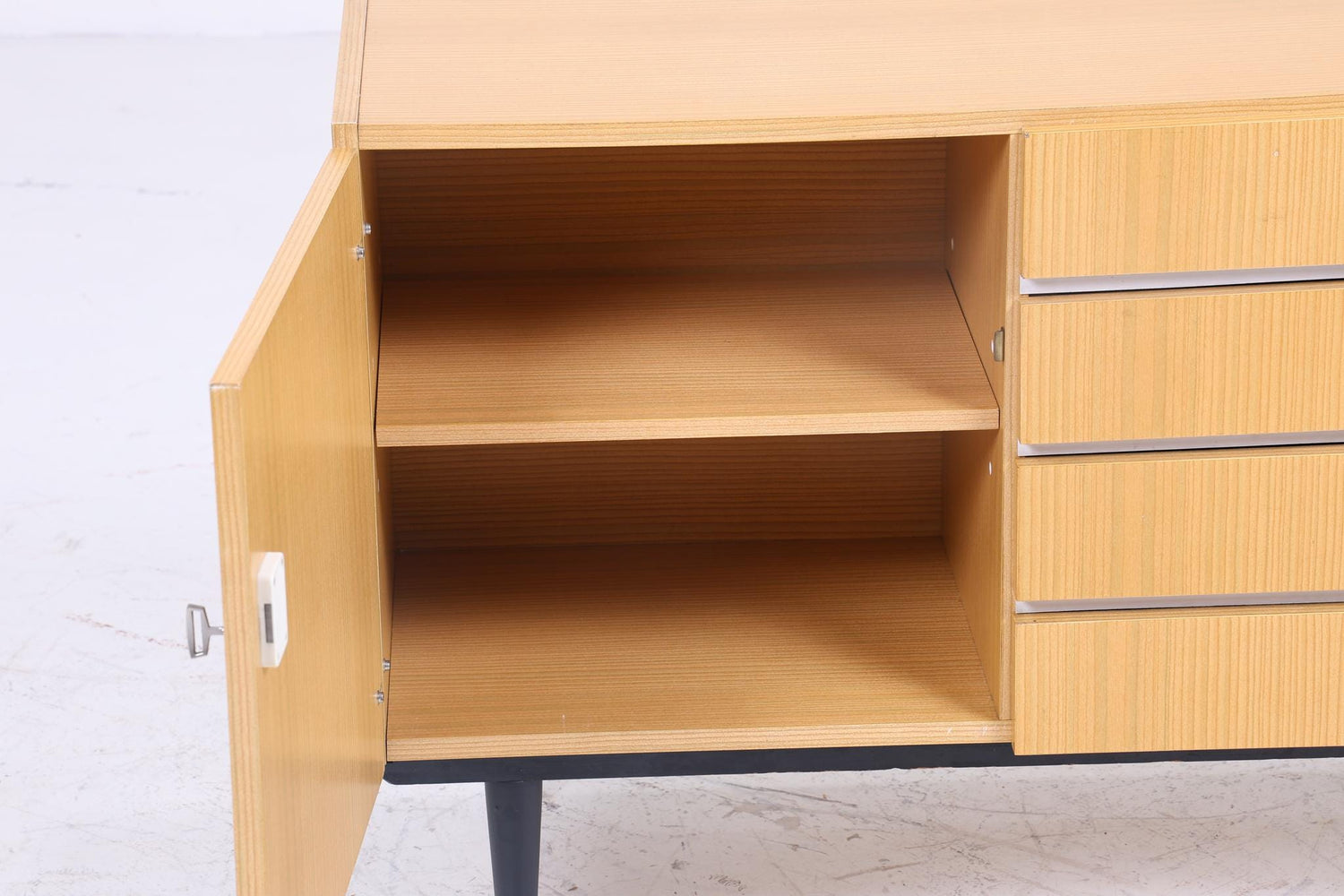 Wunderschöne Vintage Kommode | Mid Century Schrank | Kleines Sideboard Retro Dekoholz Aufbewahrung 70er