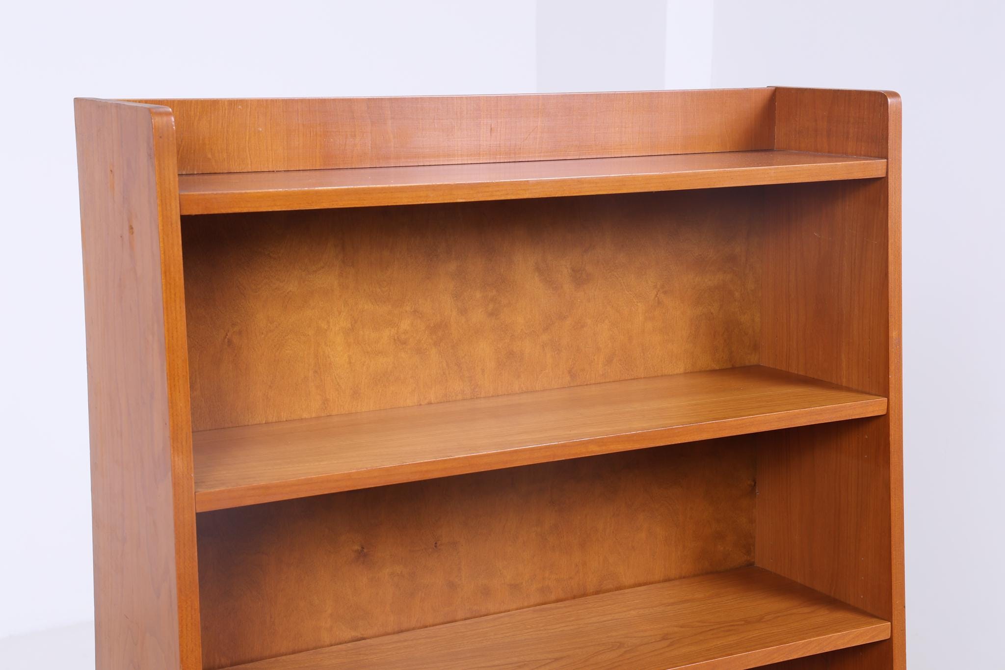 Vintage Teak Regal 60er Jahre | Mid Century Bücherregal Schreibtisch Schubladen Sekretär Retro Holz Aufbewahrung