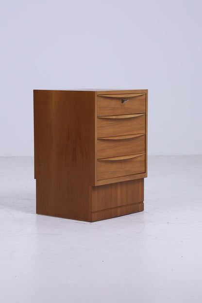 Wundervolle Vintage Kommode | Mid Century Schubladen Schrank Retro Büroschrank Aufbewahrung  Holz