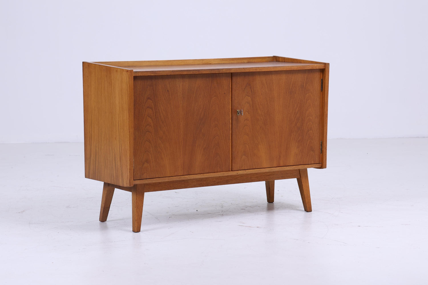 Wunderschöne Eiche Vintage Kommode 60er | Mid Century Schrank | Retro Holz Aufbewahrung