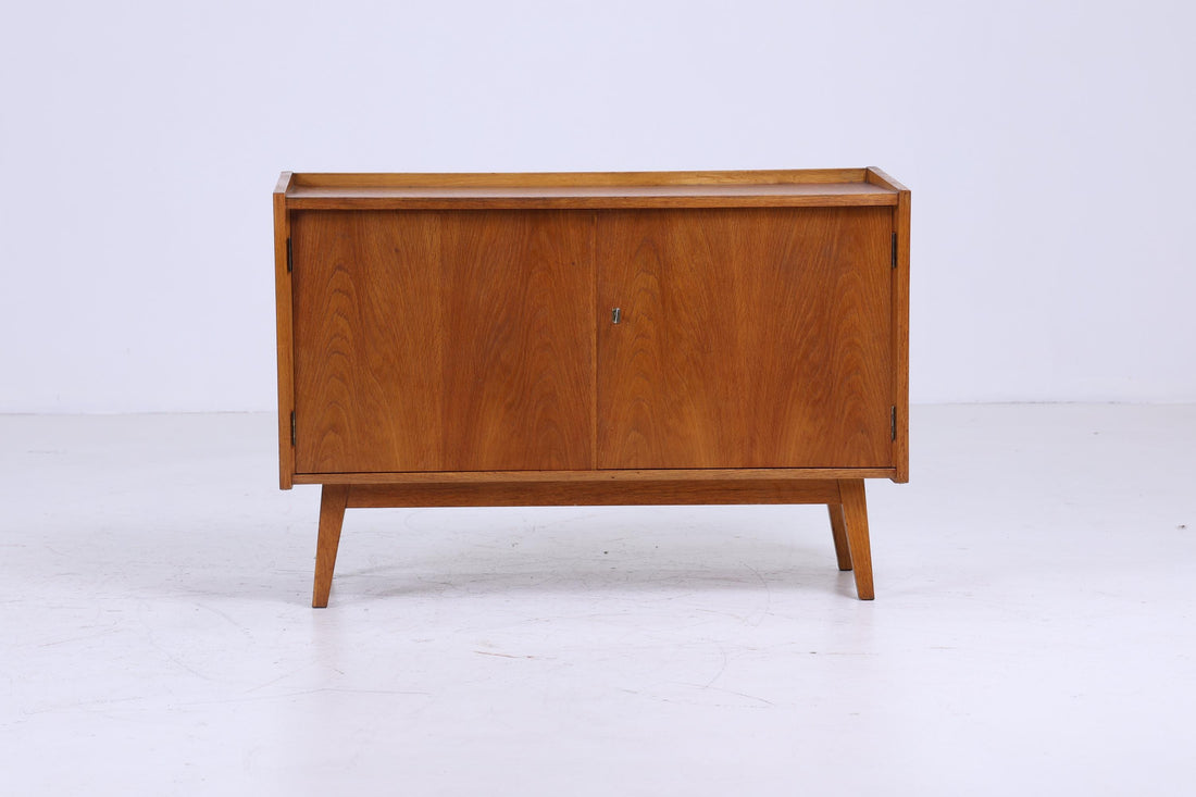 Wunderschöne Eiche Vintage Kommode 60er | Mid Century Schrank | Retro Holz Aufbewahrung