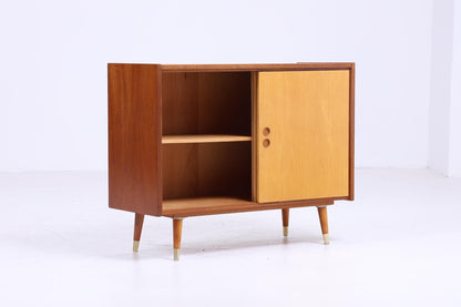 Wunderschöne Vintage Kommode 60er | Mid Century Schrank Vintage Flur Aufbewahrung Schiebetüren