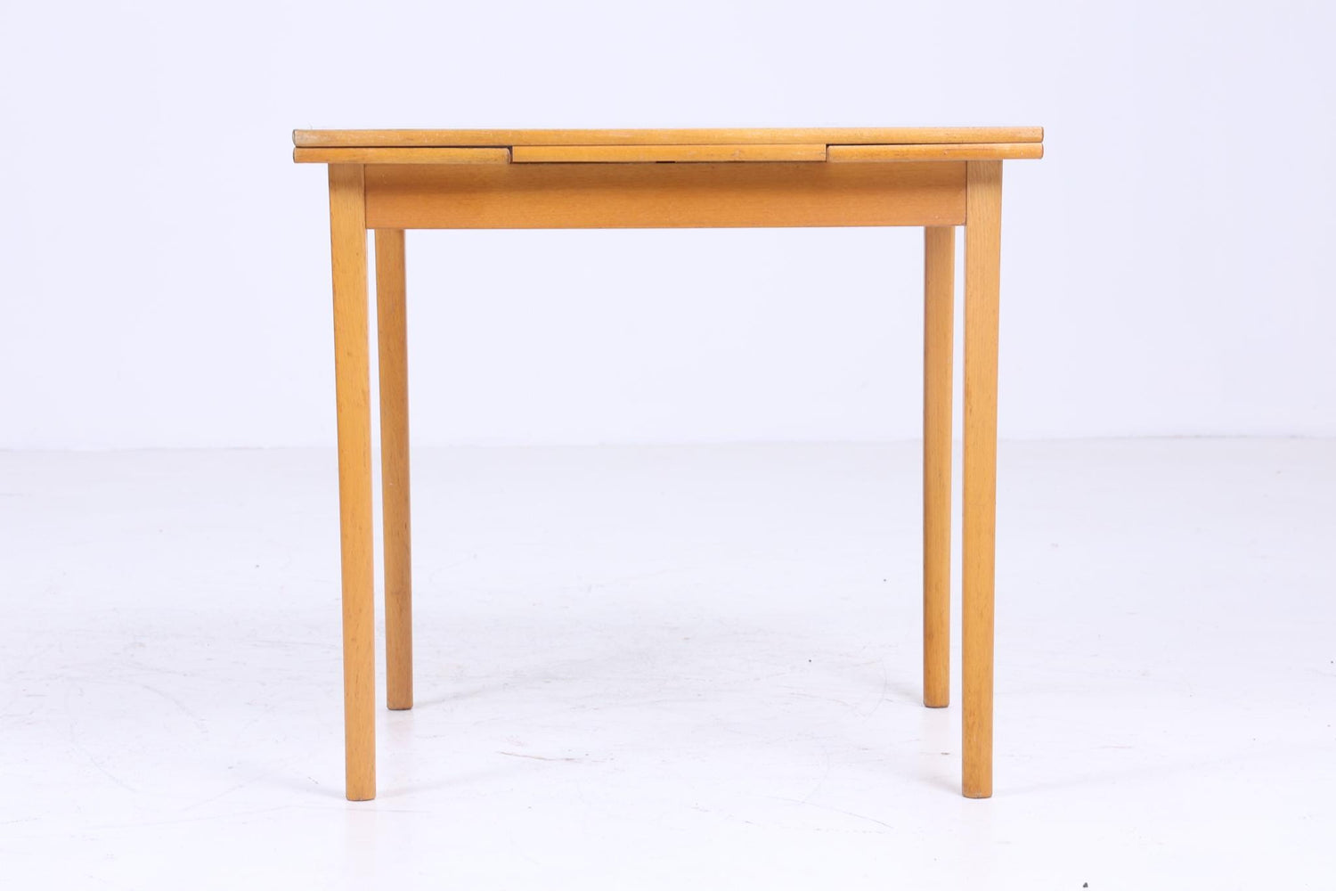 Vintage Küchentisch 60er Jahre | Mid Century Ausziehbarer Esstisch Tisch Retro Holz Walnuss