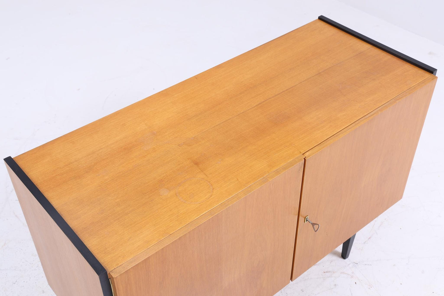 Wunderschöne Vintage Kommode 60er | Mid Century Schrank | Kleines Sideboard Retro Holz Aufbewahrung 1/2