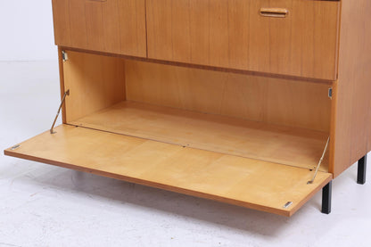 Zeitlose Vintage Kommode 60er | Mid Century Bar Musik Schrank Vintage Flur Aufbewahrung