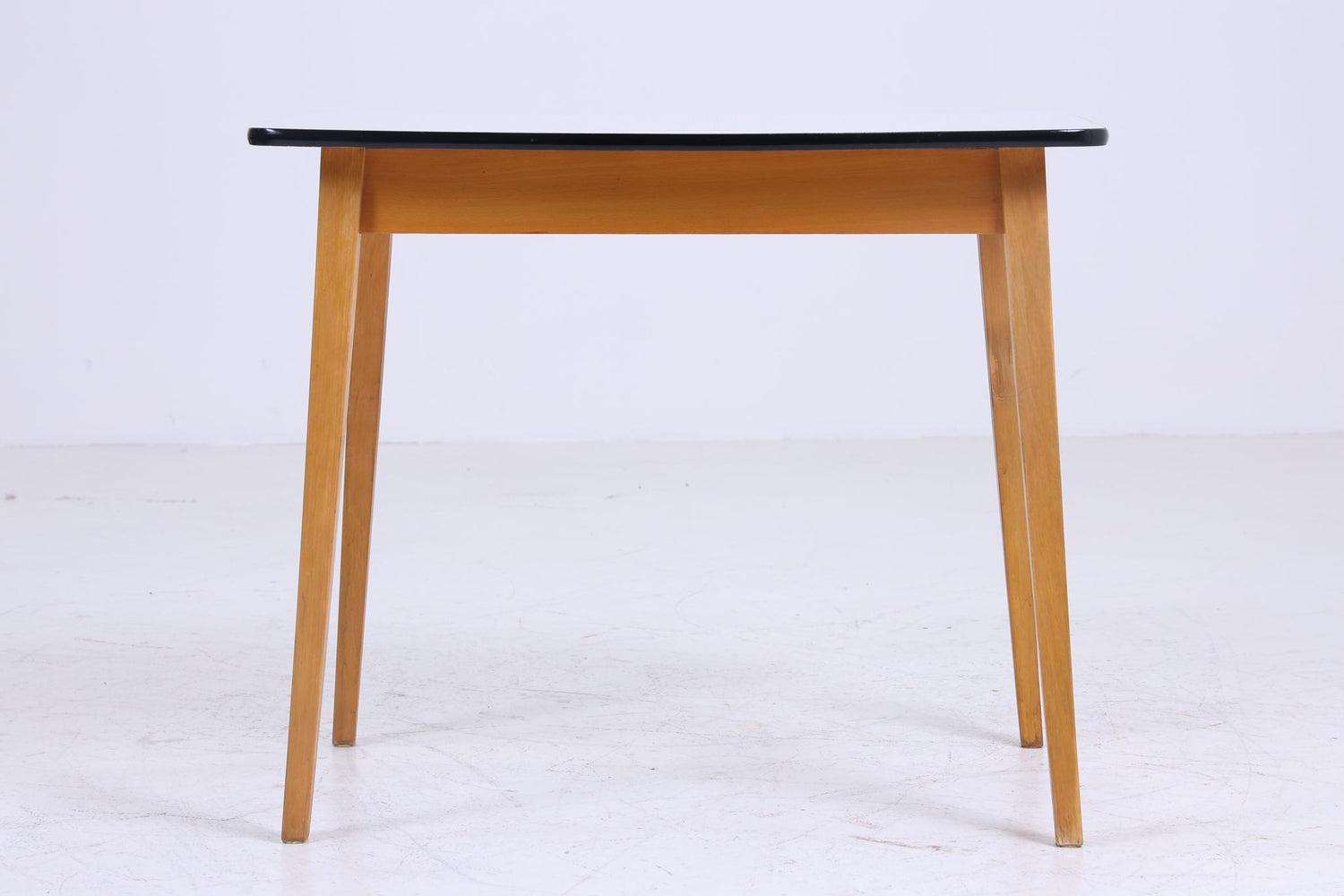 Klassischer Vintage Küchentisch 60er Jahre | Mid Century Esstisch Tisch Retro 70er Holz Resopal Schublade